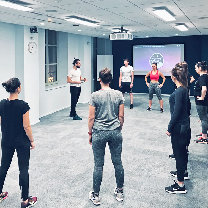 Photo d'une séance de Circuit Training