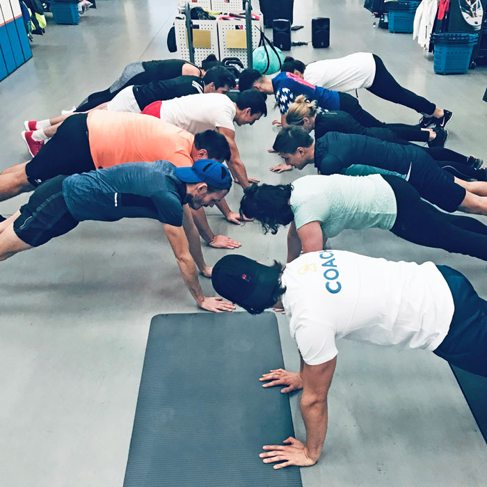 Photo d'une séance de Fitness